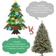 thumbnail image 4 of Adornos de árbol de Navidad de fieltro desmontables, decoración de pared de Año Nuevo, regalos de Navidad para niños, decoraciones navideñas de bricolaje utilizadas para la decoración de, 4 of 5