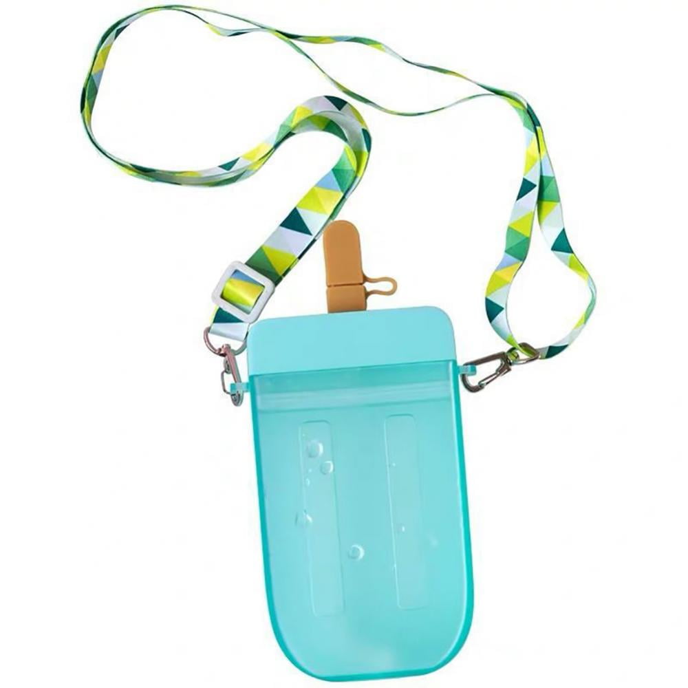 Popsicle Water Bottle with Strap, Creative Ice Cream Water Bottle ...