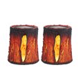 thumbnail image 2 of 2PCS Solar Light Resin Light-emitting Simulation Tree Stump Courtyard Lawn Park Decoration Balcony Desktop Ornaments Night Light, 2 of 8