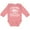 Mauve, variant on Inktastic I was Born to be Wild and Free with Wolf and Mountains Boys or Girls Long Sleeve Baby Bodysuit