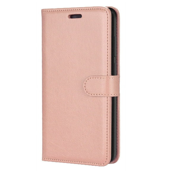 For Samsung Galaxy A16 5G Wallet Pouch Cover Phone Case - EM Rose Gold