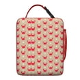 thumbnail image 6 of Crab Print Insulated Lunch Box, Leakproof Reusable Cooler Tote for Beach & Office - Portable Ocean Design Lunch Bag for Seafood Enthusiasts, 6 of 6