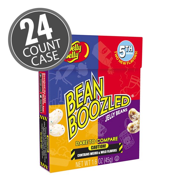 BeanBoozled Jelly Beans 1.6 oz box (3rd Edition) 24Count Case