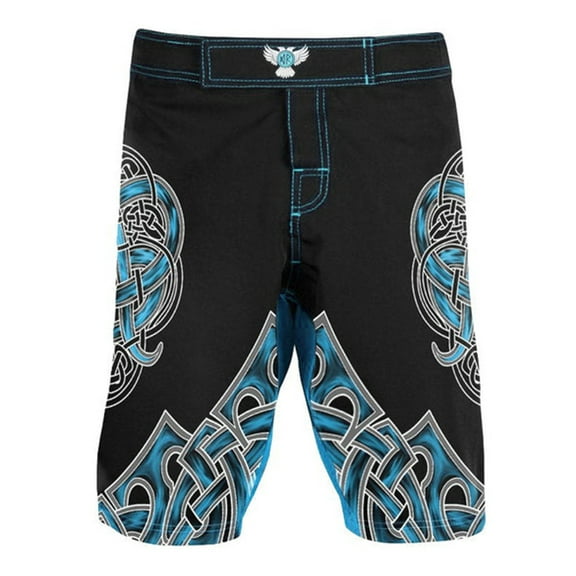 Raven Fightwear Men's Nordic 2.0 MMA Shorts BJJ Blue
