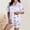 Light Blue, variant on Easter Pajamas Womens Pajamas Set Cute Easter Egg Print Button Down Collar Nightshirt Casual Lounge Wear Top and Shorts(Beige,XXL)