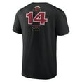 thumbnail image 3 of Men's Tyler Herro Black Miami Heat Behind The Back Name & Number T-Shirt, 3 of 3