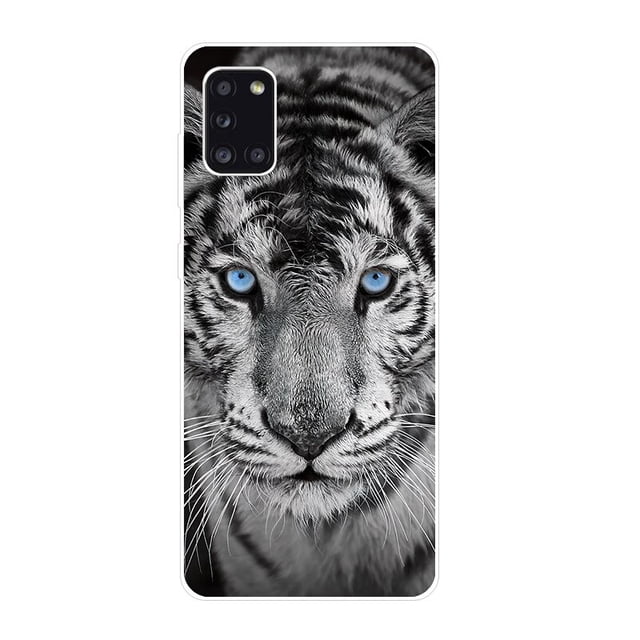 Bonita funda de teléfono de perro cachorro para Samsung Galaxy A21 A30 A50 A52 S A13 A22 A23 A32 A33 A53 A73 5G A12 A31 A51 A70 A71 A72 funda blanda Fivean unisex