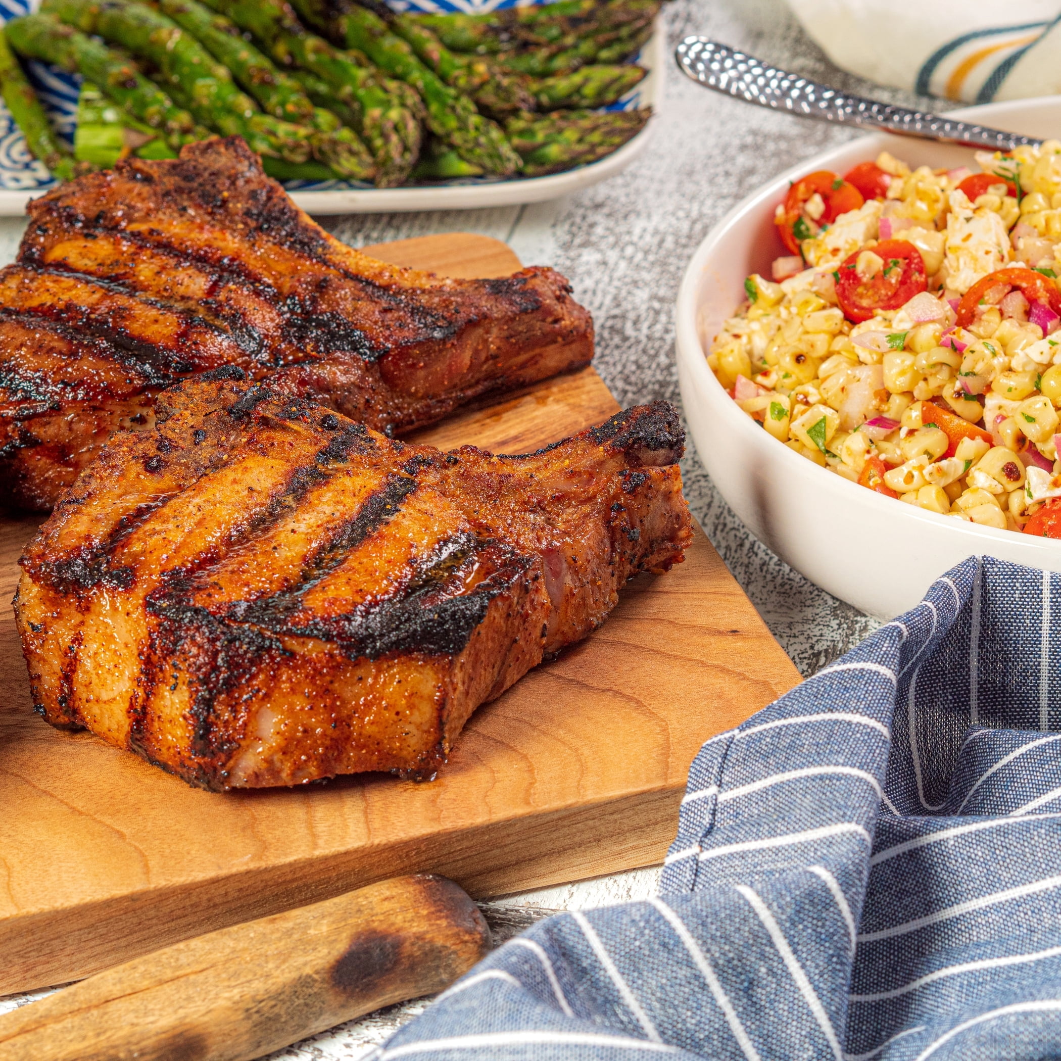 (6 pack) Kinder's Bourbon Peach Rub and Seasoning with Molasses and Ancho Chili, 5.8 oz