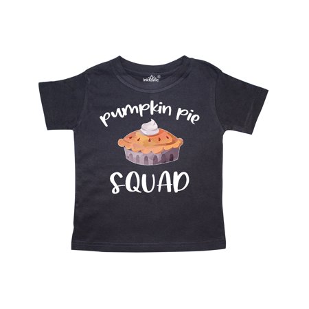 

Inktastic Thanksgiving Funny Pumpkin Pie Squad Gift Toddler Boy or Toddler Girl T-Shirt
