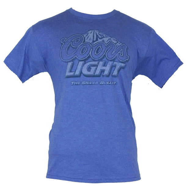 IN MY PARENTS BASEMENT Coors Light Mens TShirt The Silver Bullet