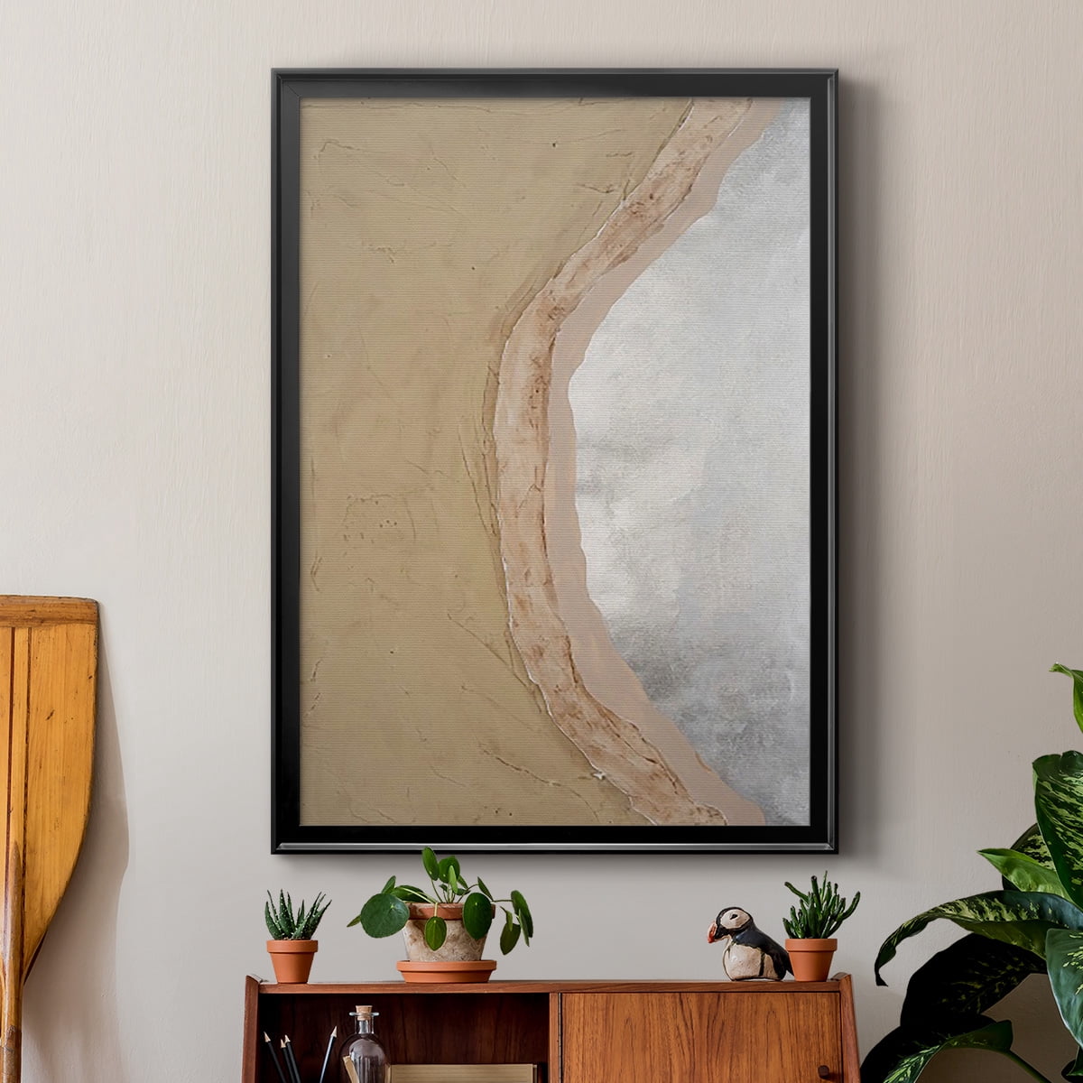 Silver Lake III Premium Framed Print, in Gold, Black, or Silver - Ready to Hang
