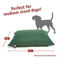 thumbnail image 4 of Majestic Pet Super Value Machine Washable Pet Dog Bed, Medium, Green, 4 of 5