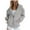 Grey, variant on Wamejoo Womens Zip Up Hoodies 2025 Fall Winter Trendy Long Sleeve Hooded Sweatshirts Long Sleeve Comfy Casual Y2k Jacket (Black, M)