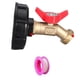 thumbnail image 3 of Adaptador de contenedor IBC, conector rápido, adaptador de manguera para contenedor de agua de 1000 l para manguera de jardín. 3 piezas, 3 of 9