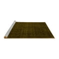 thumbnail image 2 of Ahgly Company Machine Washable Indoor Rectangle Abstract Yellow Modern Area Rugs, 4' x 6', 2 of 4
