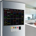 thumbnail image 2 of 2X Magnetic Dry Erase Calendar Set 16X12 Inch Whiteboard Weekly Planner Organizer A3 White Board for Fridge Kitchen Home, 2 of 7