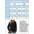 thumbnail image 5 of Sweatshirts for Women Loose Fit Color Block Pullover Casual Ribbed Long Sleeve Crewneck Sweatshirt Fashion Tops, 5 of 5