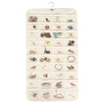 thumbnail image 4 of 80 Pocket Hanging Jewelry Organizer (Hanger Included), 4 of 7