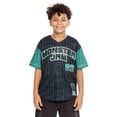 thumbnail image 2 of Monster Jam Boys Graphic Baseball Button Down Jersey with Short Sleeves, Sizes 4-12, 2 of 8