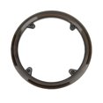 thumbnail image 1 of Black Plastic Bike Chainwheel Protective Guard Cover with 4 Holes - Bicycle Sprocket Protective Cover, 1 of 4