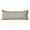 White, variant on Cotton Linen Long Bedside Pillow, Solid Color Decorative Headboard Cushion for Side Sleeping Support, Soft Bedroom Pillow for Bed Sofa Couch Home Interior Decoration and Relaxation, Brown