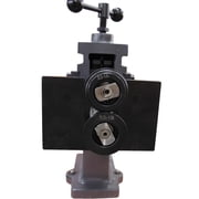 Bead Bender, 8-In Metal Rotary Forming Machine, 18 Ga.(0.048 inch) Thickness,High Flexibility Metal Bending Machine, HAVC Tools Fabrication Bead Bending with 4 Standard Rollers TB-12