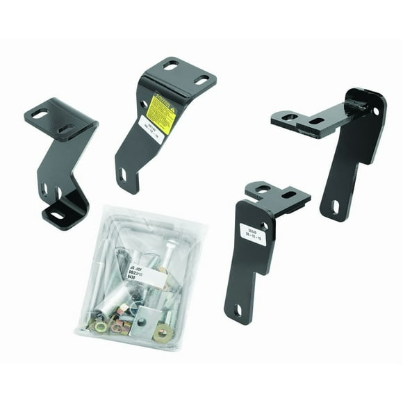 Reese Fifth Wheel Trailer Hitch Mount Kit 50140 Custom Quick; 4 Brackets; Bolt-On; Drilling Required; Includes Hardware