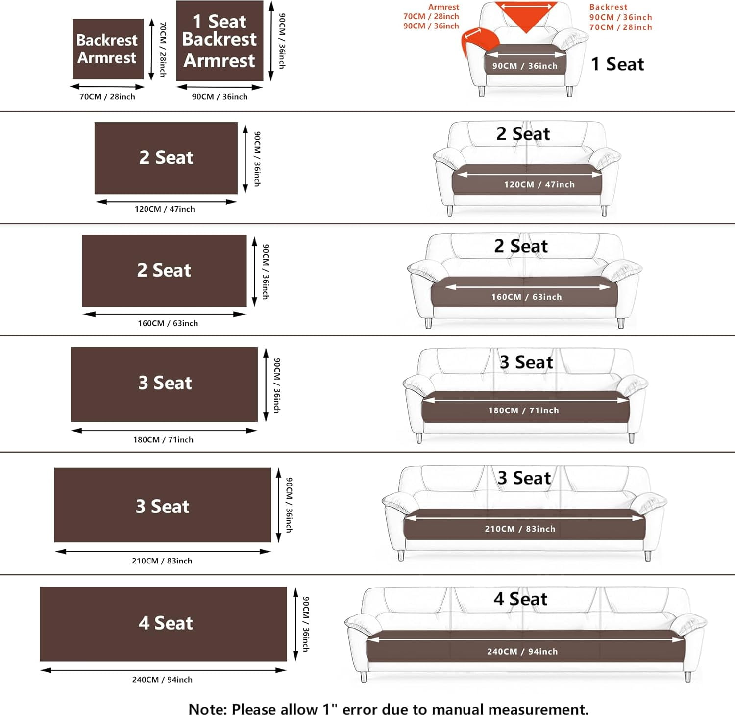 Velvet Couch Cover, Washable Sectional Sofa Cover, Anti Slip Sofa Slipcover for 3 Cushion Couch Sofa L Shaped Armrest Backrest, Furniture Protector Covers for Pets Kids