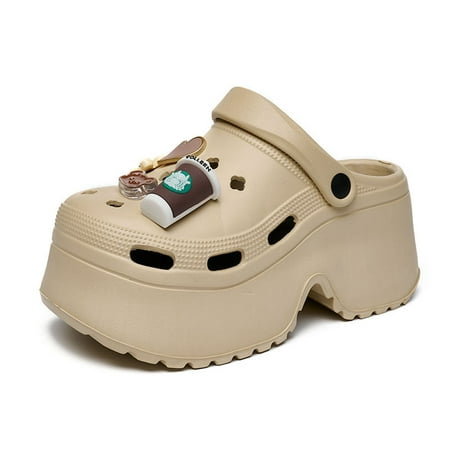 

Cross-border Korean style summer New EVA hole shoes breathable soft bottom comfortable garden shoes foreign trade All-match beach sandals
