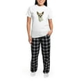 thumbnail image 5 of CafePress - Chihuahua 9P93D 123 Women's Light Pajamas - Women's Short Sleeve Print T-Shirt and Pants Light Cotton Pajama Set, 5 of 7
