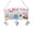 #824Multicolor, variant on Wooowa Easter Large Wooden Door Hanger Bunny Egg Color Print Craft Easy Hang Holiday Front Door Decor Easter Supply