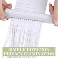 thumbnail image 4 of Mini Handheld Rotary Paper Shredder for Office & Classroom - Secure Document/Craft Confetti Maker, 4 of 5