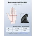 thumbnail image 6 of Ergonomic Mouse Wireless,Computer Mouse,Rechargeable Mouse Wireless Silent for Carpal Tunnel Right Hand,2.4GHz USB Vertical Mouse Wireless for Laptop,5 Adjustable 4800 DPI,Computer,MacBook,Desktop, 6 of 10