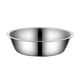 thumbnail image 1 of Comedero de acero inoxidable para cachorros, cuenco resistente para perros, platos redondos para la cena, platos metálicos D1X6, 1 of 7