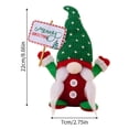 thumbnail image 2 of Navidad enano 22 cm bosque hombre muñeca adornos novedad lindo mesa muñeca regalo de Navidad, 2 of 8