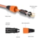 thumbnail image 4 of Cable XLR Extensión Micrófono A 3 Pines Chapado en Oro (3M) Naranja, 4 of 9
