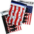 Military Soldier Patriotic Flag Mailers, Veterans Shipping Battalion