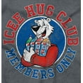 thumbnail image 2 of Icee Hug Club Official Polar Bear Men's Graphic T Shirt Tees Brisco Brands M, 2 of 6