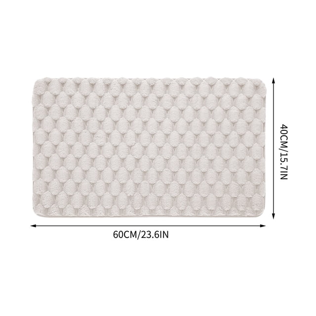 Alfombrillas de Baño para el Baño Antideslizante Baño Antideslizante Alfombrilla de Piso, Alfombrilla de Limpieza Seca de Baño Absorbente de Agua para el Hogar, Alfombrillas de Baño de Cojín Suave Gru