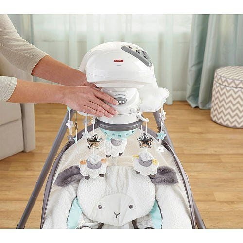 my little lamb cradle and swing