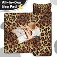 thumbnail image 4 of Orange and Brown Leopard Pattern Toddler Nap Mats for Kids Preschool,Sleeping Mat Bag or Kids,Toddler Sleeping Bag,Toddler Nap Mat or Daycare, 4 of 6