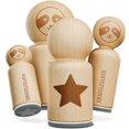 thumbnail image 2 of Star Shape Excellent Rubber Stamp for Stamping Crafting Planners - 3/4 Inch Small, 2 of 4