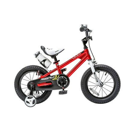 RoyalBaby Freestyle Red 14 inch Kid's Bicycle (Best 14 Inch Kids Bike)