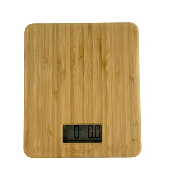 AccuChef Bamboo Kitchen Scale