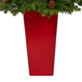thumbnail image 6 of Nearly Natural 3.5' Holiday Fir Artificial Christmas Tree in Planter, Prelit with 50 Clear Lights, 6 of 6