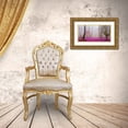 thumbnail image 3 of Palacios, J.A. 32x18 Gold Ornate Wood Framed with Double Matting Museum Art Print Titled - Fuchsia forest leaves 829, 3 of 4