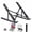 Black, variant on XYvans Portable Laptop Stand, Adjustable Laptop Holder Riser Computer Suitable for All Models of Desk Notebook Mount for Desk (Black)