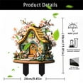 thumbnail image 3 of QTOCIO Spring And SummerBlossoming Flowers 2D Flat Acrylic Flooring Garden Stakes Courtyard Potted Decoration, 3 of 4
