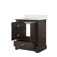 thumbnail image 3 of Dukes 30 in. W x 22 in. D Espresso Single Bath Vanity and Cultured Marble Top, 3 of 6
