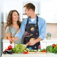 thumbnail image 6 of Firmament Planets 5 Pcs Kitchen Set Heat Resistant Oven Mitts and Non-Slip Pot Holders with Adjustable Cooking Apron, 6 of 6